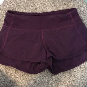 Lululemon speed up 2.5” short